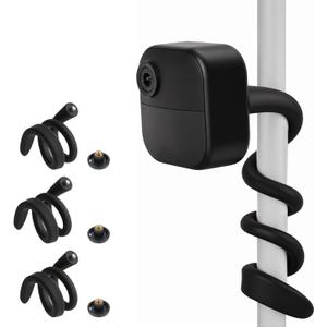 3Pack Flexible Twist Mount Compatible with Blink Outdoor 4 (4th Gen)/Blink Outdoor (3rd Gen)/XT2/XT,Blink Mini2/Mini,Adjustable Blink Camera Mount,Attach Your Blink Camera Anywhere-No Drilling