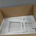 PawHut Hamster Cage with Openable Top & Lock, Transparent Acrylic Panels Small Animal Habitat with Hut, Seesaw, Ladder, for Dwarf Hamster Gerbil, 31.5" x 20" x 23", White