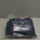 Amazon Basics Lightweight Super Soft Easy Care Wrinkle Free Microfiber 3 Piece Bed Sheet Set with 14-Inch Deep Pockets, Twin, Navy Blue, Solid, Kids, Men & Women Bedding