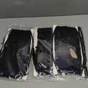 Black Tinsel Foil Fringe Curtain Backdrop, 3.3 x 8.2 ft Metallic Glitter Curtain Streamers, 2 Pack Black Photoboth for Birthday Halloween Bachelorette Party Decorations Photo Booth