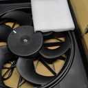 MOSTPLUS - 55037692AB - Radiator Cooling Fan Assembly with Motor - Compatible with 2004-2007 Jeep Liberty 2.4L 3.7L