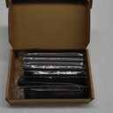 Ravinte 10 Pack Square Cabinet Pulls 6-1/4 Inch Black Kitchen Cabinet Handles Matte Black Kitchen Hardware for Drawer Pulls Drawer Handles Come with Screwdriver