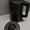 COMFEE' 1.7L Double Wall Electric Tea Kettle and Kettle Water Boiler, 100% Stainless Steel Interior & Lid & Spout, TwoLevel Wide Open Lid, 1500W Fast Boiling, AutoOff and BoilDry Protection