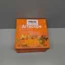 2 x Artscope Fall Decorative Throw Pillow Covers 20x20 Inch Set of 4 Fall Gifts for Home Decor, Striped Autumn Pumpkin Maple Leaves Harvest Decoration Pillow Cases for Home Sofa Couch Decor-Orange B