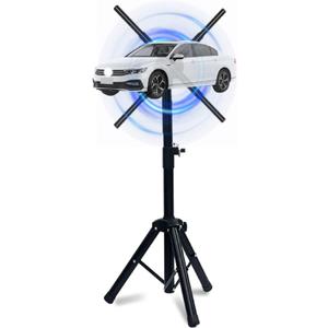 3D Holographic Fan Tripod Stand with Multi-Function Base, the Foldable Stand fits 15.5-39 Inch Holographic Fan for Trade Show & Advertising Display (Excluding Fan)