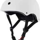 Skateboard Bike Helmet, Lightweight Adjustable, Multi-Sport for Bicycle Skate Scooter, 3 Sizes for Adult Youth & Kids, Size: Medium: 54-57 cm / 21.3"-22.4" 