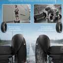 10x2.75 Comfort Tire Fit for Ninebot by Segway Gokart Pro/Pro 2, Gokart with Ninebot S Max, Replacement for Ninebot S-Max Self Balance Scooter, 2pcs