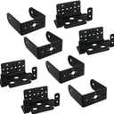 4 Sets 8Pack Pan Tilt Servo Mount Bracket for MG995 MG996R S3003 U-Shaped L-Shaped Steering Gear Bracket