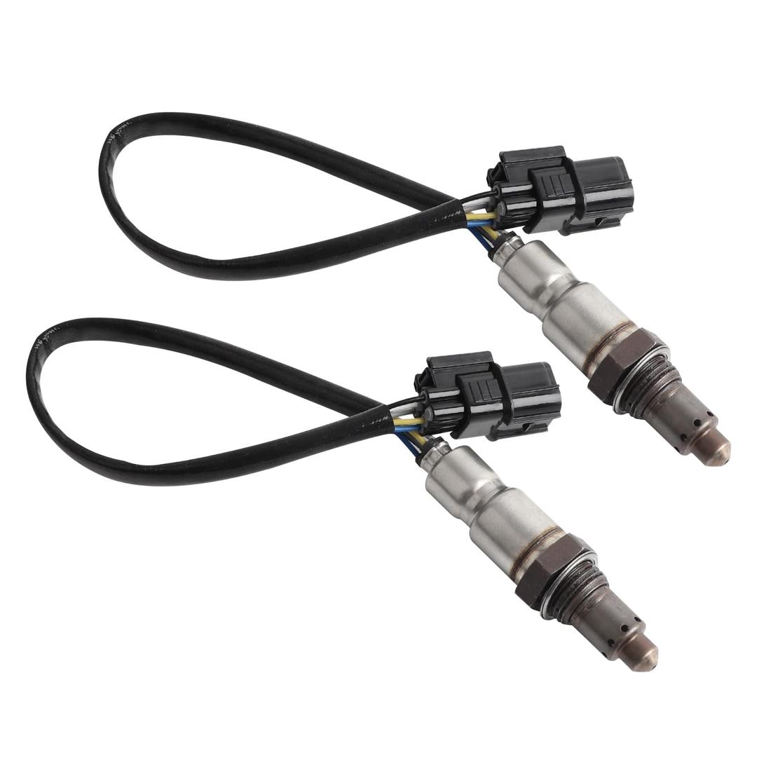 2PCS 250-25059 35035065 Oxygen O2 Sensor Upstream Front and Rear Replacement Compatible with 2017-2020 Acura MDX, RLX, TLX, ZDX V6 3.0L, 2008-2017 Honda Accord, Cross tour, Odyssey, Pilot 3.5L