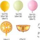 143Pcs Lemon Pink and Yellow Balloon Arch Garland Kit for Freshly Graduated, Lemonade Birthday Party Main Squeeze Sunflower Sunshine Baby Shower Honeybee Theme Party Decorations