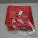 Christmas Tree Skirt - 48 Inches Large Red Tree Skirt with High - End Soft Faux Fur Tree Skirt for Christmas Decorations Indoor Outdoor - Red