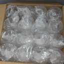 FOCUSLINE 32 Pack Plastic Wine Glasses Stemless, 12 Oz Crystal Clear Disposable Wine Cups, Reusable Plastic Wine Glasses for Parties Weddings, Shatterproof Recyclable and BPA-Free