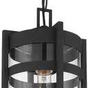 Nuvo 60/6574 Tofino 1 Light Hanging Lantern,Textured Black