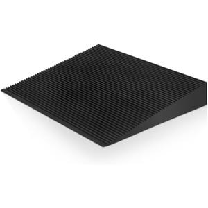 EVA Foam Threshold Ramp, Lightweight Non Slip Doorway Ramp for Wheelchair Walker Scooter, Indoor Outdoor Entry Access for Home Bathroom Garage(Black,36" l X 28" w X 5" h)