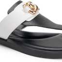 Aerosoles Women's Greta Slide Sandal (9, Black Combo)