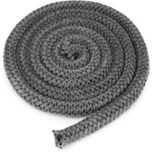 Stanbroil Wood Stove Gasket, 3/4" x 84" Graphite Impregnated Fiberglass Rope Seal, Gasket Rope Replacement Kits for Wood Stove Door