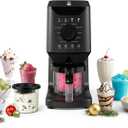 12-in-1 Ice-Cream Maker Machine - 11 Preset Programs & Self-Cleaning, Healthy Frozen Yogurt Maker for Gelato, Slushies, Sorbet, Mix-ins & More, Includes (2) Pint Containers for Home & Party