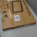 Ratsamee 23"x18" Gold Vanity Mirror with Lights, Led Makeup Mirror, Lighted Makeup Mirror with 3 Color Dimmable Lights, Smart Touch Screen Control, Aluminum Metal Frame,USB Charging Port