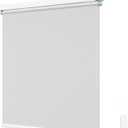 Allesin Motorized Roller Blinds with Remote Control for Windows, Blackout Smart Roller Shade, Battery Powered Electric Smart Blind (White 34" W x 72" H)