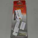 Double Bolt Lock for Sliding Glass Doors - Newly Patented - Advanced Technology to Keep Your Family Safe and Secure - High Security Lock - Virtually Burglar Proof (White)