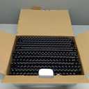 Maitys 300 Pcs Plastic Binding Combs Bulk 19 Ring Comb Spines Letter Size Spiral Binding for Notebook Calendar Picture(1/2 Inch,Black)