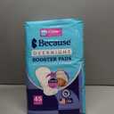 Because Overnight Booster Pads Fit All Adult Diapers, Helps Keep Your Adult Diaper Active All Night, Adds 4 Cups to Incontinence Underwear, Extra Absorbency, 180 Count