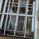 Stylstoreazy 3 Pack Stackable Pantry Organizer,Stainless Steel Trash Bag Holder Dispenser,Kitchen Storage Organization for Kitchen Counter Sink,Laundry Room,Pantry, White