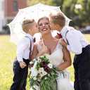 Lace Parasol Umbrella Vintage Wedding Bridal Lace Umbrella for Decoration Photo Tea Party 32 Inch Adult Size