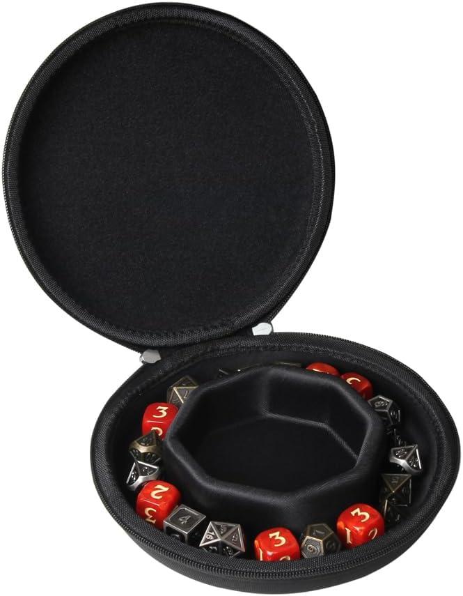 2 x Hermitshell Hard Travel Case for CiaraQ/Bicycle/DnDnD/Haxtec/CREEBUY Dice Game (Only case)