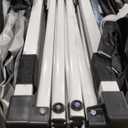 COBIZI 10x10 Pop Up Canopy with One Button Push Center Lock, Ez Up Portable Carport Without sidewall, Waterproof UV50+ Outdoor Party Commercial Carport Canopy with Carry Bag(10 x 10 ft Black)