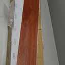 Yun-aeon Reddish Brown Peel and Stick Floor Tiles 12-Pack 18 Sq Ft Stripe Self Adhesive Wood Grain Planks Removable Vinyl Flooring Art Deco for Bedroom Living Room (36In6In)