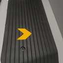 VEVOR 2" Rise Threshold Ramp Doorway, Recycled Rubber Power Wheelchair Ramp 3.64 Feet Long, 33069Lbs Load Capacity, Non-Slip Surface Rubber Solid Threshold Ramp for Wheelchair and Scooter