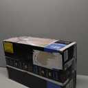 warmiplanet Ceiling Fan with Lights Remote Control, 52 Inch, Brushed Nickel (5-Blades) (silver)