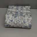 jinchan Runner Rug 2x5 - Vintage Hallway Machine Washable Rug Floral Non Slip with Rubber Backing Ultra-Thin Carpet Runner for Kitchen Bedroom Laundry Room Farmhouse Entryway (2x5ft,Blue)