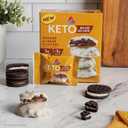 Atkins Keto Cookies & Crme Clusters, Gluten Free, High Fiber, Low Carb, Keto Friendly, 8 Count (EXP 10/30/25)