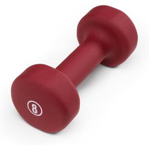 Marcy Neoprene Dumbbell, Single Piece, 8-lb, Burgundy