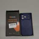 Magnetic for iPhone 17 Pro Max Case, [Matte Solid Color] [Full Camera Protection] Protective Case for iPhone 17 Pro Max - Deep Blue