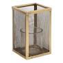 Honeybloom Metal Mesh Pillar Candle Holder.