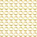 Hortsun 10 Packs Fairy Lights Battery Operated 3 Speed Modes, 7 Ft/ 2 M 20 LED Battery String Mini Waterproof Wire Twinkle Lights Bulk for Wedding Party Birthday Vases Decor (Warm White)
