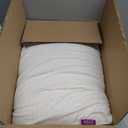 JOTOM Talalay Natural Latex Pillow Sleeping Bed Pillow, Medium Firmness Latex Pillow for Side, Back, and Stomach Sleepers, Removable Breathable Cotton Cover (Standard Size)