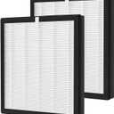 G3 Replacement Filter, Compatible with AMEIFU G3 (Sferf-30) Air Purifier, VEWIOR A3 Air Purifier and Tailulu HQZZ-260, 3-in-1 HEPA Air Cleaner Filter, 2 Pack