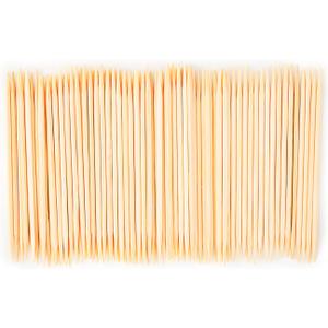 HOPELF Bamboo Toothpicks for Teeth Cleaning, Appetizer, Olive, Barbecue, Fruit, Double-Points Wooden Toothpick.600 Count