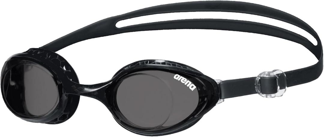 Arena Unisex Adult Air-Soft Anti-Fog Swim Goggles Men and Women Light Comfortable Design Cushioned Seals Non Mirror Lens
