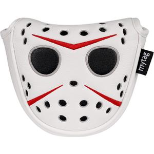 Putter Covers Hockey Goalie Mask, Mallet Putter Cover Blade Putter Cover Strong Magnetic Putter Headcover