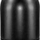 CUULii Insulated Wine Tumbler - Double-Wall Stainless Steel Portable Cooler for Red and White Wine, Travel Thermos with Neoprene Liner, BPA-Free - Perfect Gift for Wine Lovers, Black (750ml)