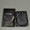 Neckband Bluetooth Headphones, Around The Neck Headphones 24H+ Playtime, Bluetooth Headsets with Call Vibration, Shark Jaw Design Wireless Earbuds+Noise Isolation/Built-in Mic/IPX7 Waterproof (Black)