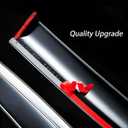 Rain Guards Window Visors for Nissan Rogue 2014-2020,Tape On Black Rain Deflectors for Car Windows, Weatherproof & Easy Installation, Fits S/SV/SL Trims,Truck Accessories-4pcs