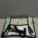 Kids Travel Tray, Car Seat Tray for kids Travel, Toddler Road Trip Essentials With Drawing Kit, Toddler Lap Desk Organizer for Car, Carseat Table for Airplane (Green)