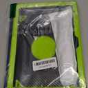 For iPad (A16) 11th Generation Case 11 Inch 2025, iPad 10th Generation case 10.9 Inch 2022, Shockproof Case with Screen Protector, 360 Rotating Stand Shoulder Strap Pencil Holder (Navy+Green)