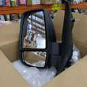Driver Left Side Mirror Replacement Power Mirror Without Indicator Fit Ford Transit 150 250 350 from 2015-Onward
